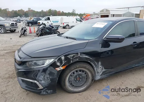 2019 Honda Civic Lx из США, поврежденный, VIN 2HGFC2F61KH589844